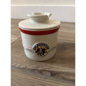King Arthur Butter Bell Keeper Crock Holder Vintage Style Ceramic